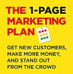 Book Cover of The 1 Page Marketing Plan